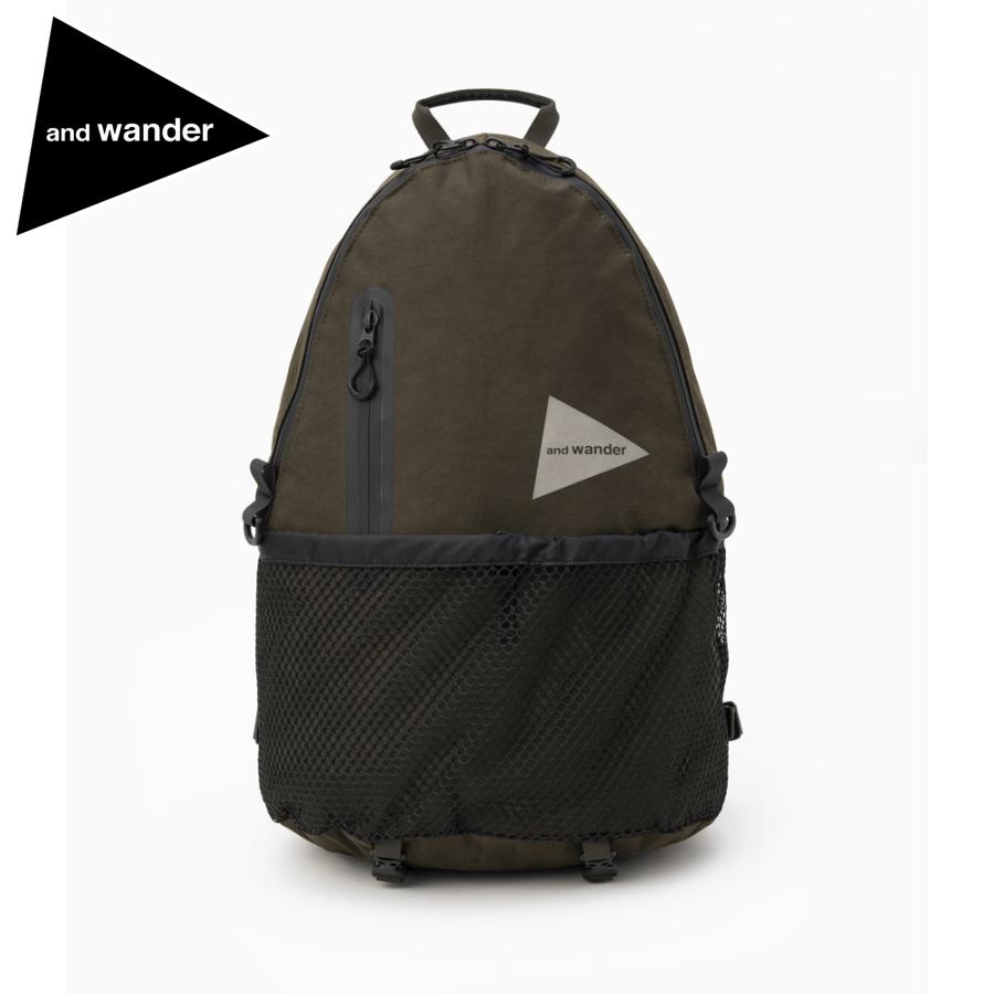 and wander 10%OFF アンドワンダー PE/CO 20Lデイパック