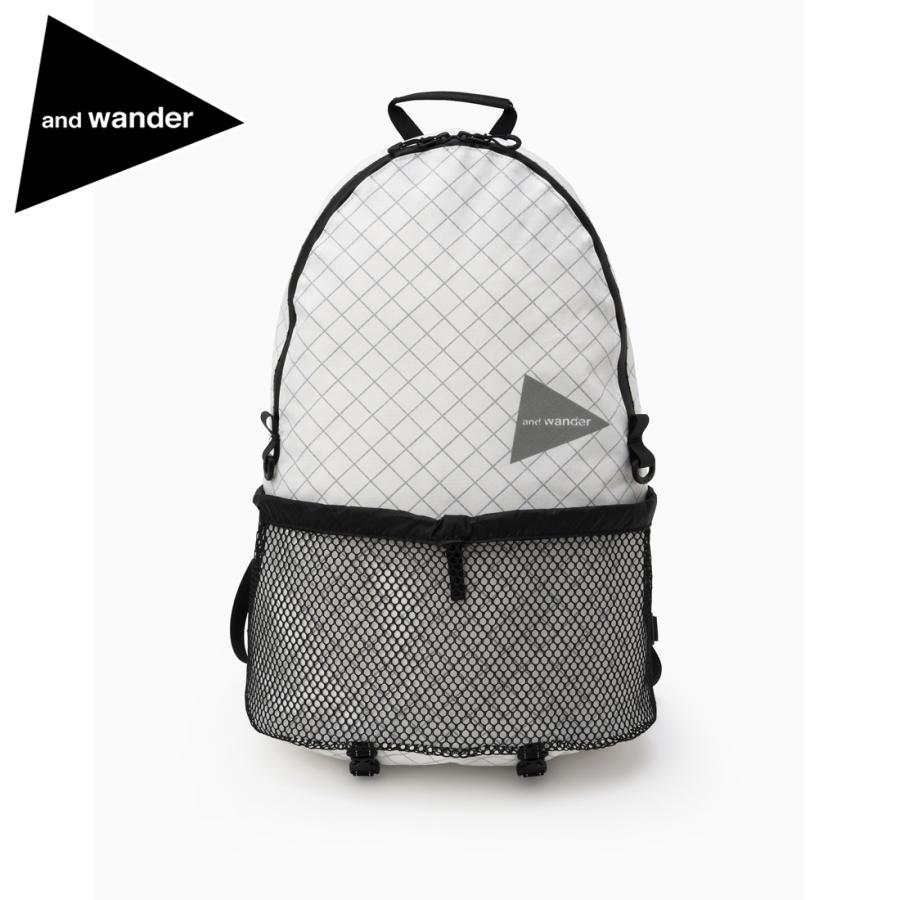 and wander（アンドワンダー） 10%OFF エコパック20Lバックパック 