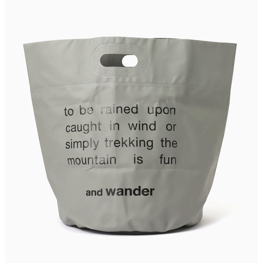 and wander（アンドワンダー） 10%OFF ストレージバケット35リットル