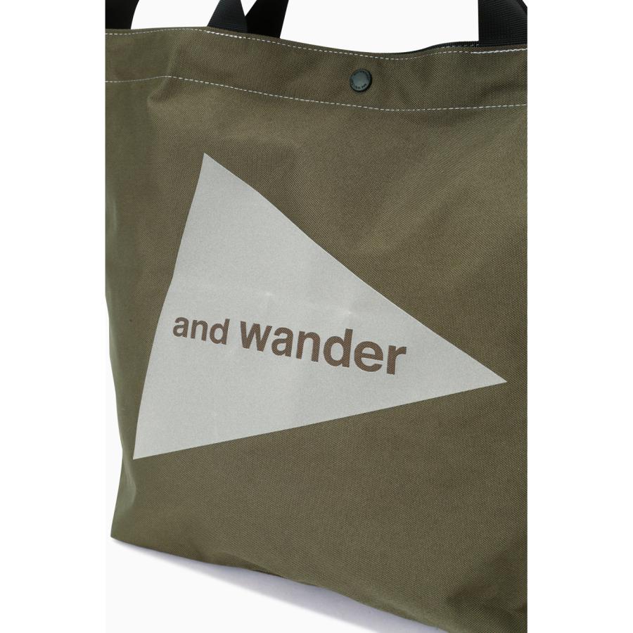 and wander（アンドワンダー） 10%OFF リサイクル OX トートバッグ 型