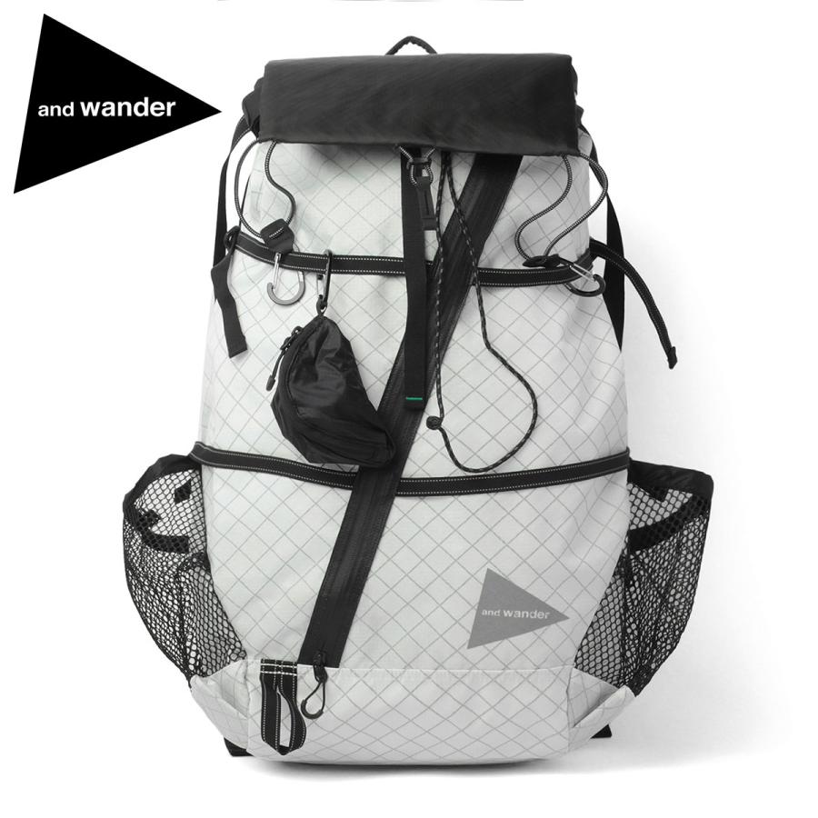 and wander（アンドワンダー） 10%OFF エコパック40Lバックパック オフ