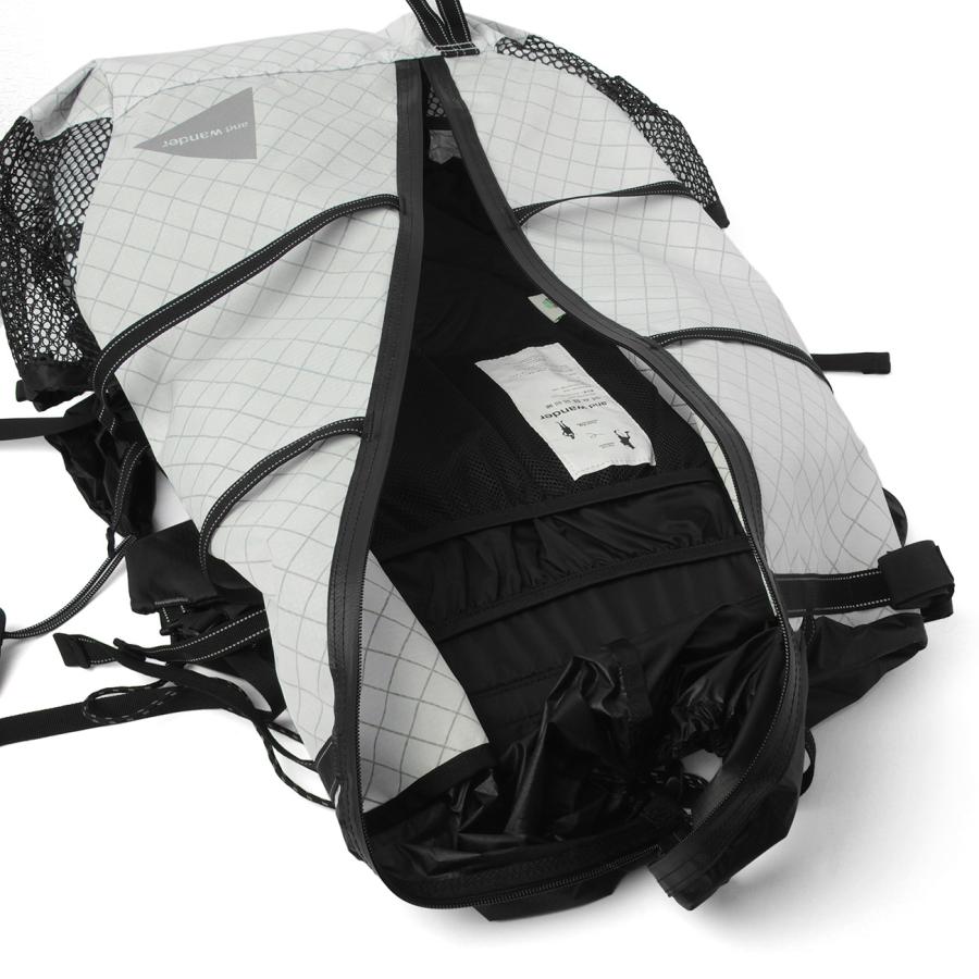 and wander（アンドワンダー） 10%OFF エコパック40Lバックパック オフ