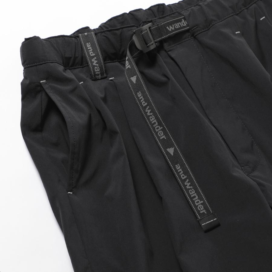 and wander（アンドワンダー） ポイント10% UVカットストレッチパンツ