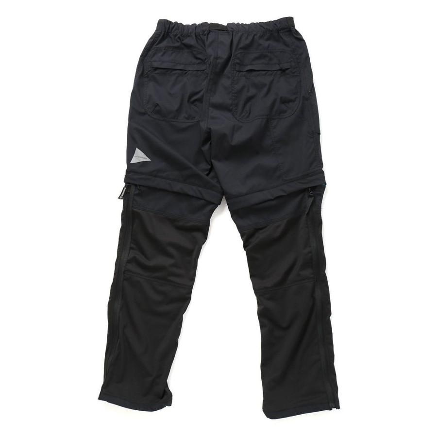 and wander 2way パンツ and wander Taffeta Hiker 2Way Pants - Black | Active Pants