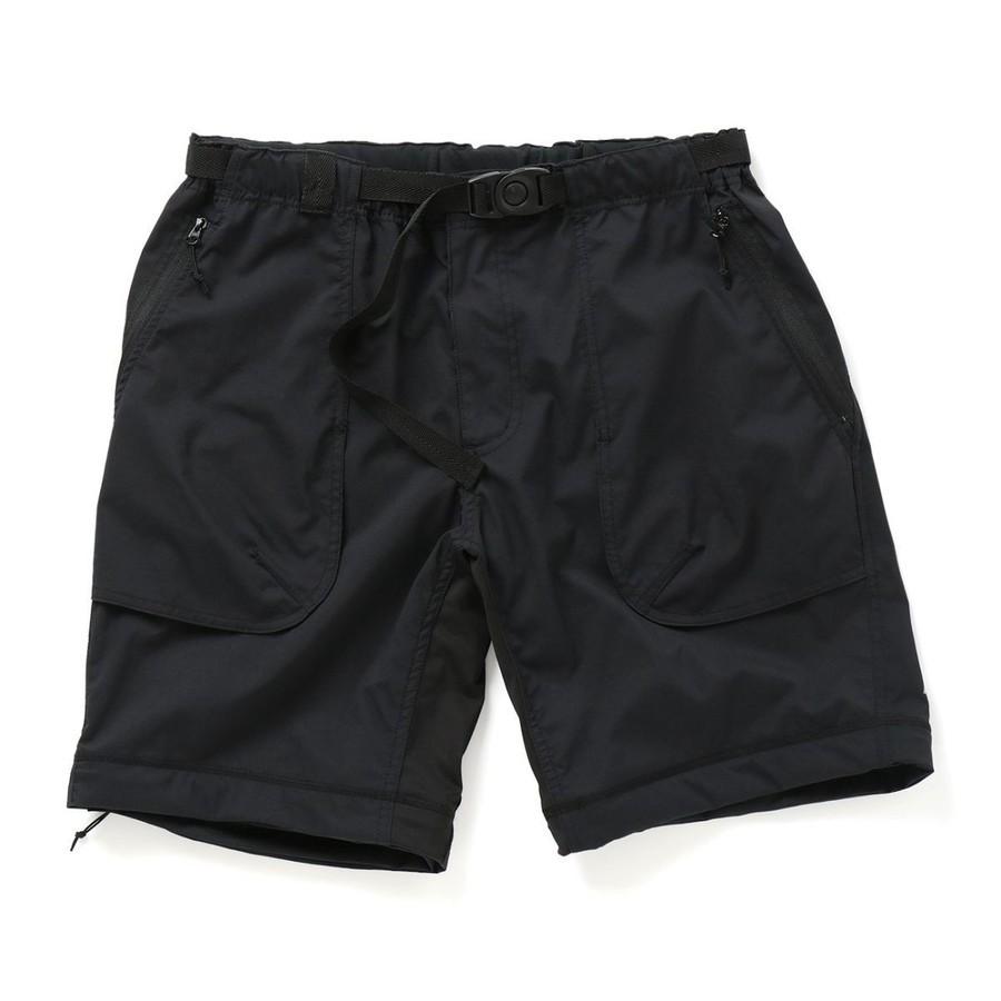 2way pants black アンドワンダー / and wander And Wander | NY Taffeta Hiker 2Way Pants | Black – Totem Brand Co.