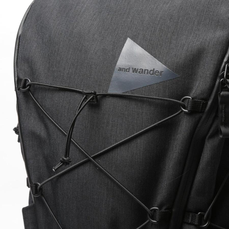 and wander（アンドワンダー） ポイント10% ヘザーバックパック
