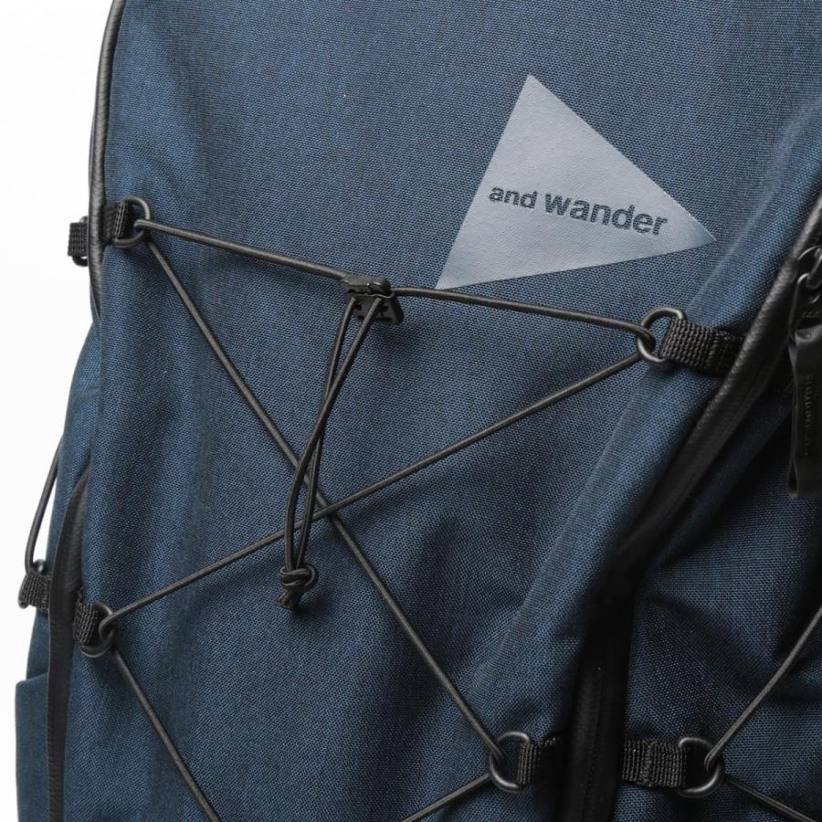 and wander（アンドワンダー） ポイント10% ヘザーバックパック