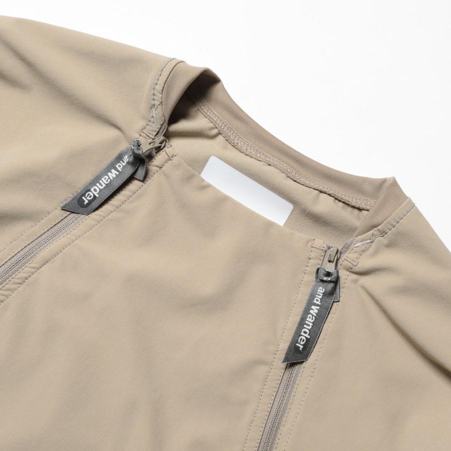 楽天市場】and wander アンドワンダーtrek pullover トレック - アウター