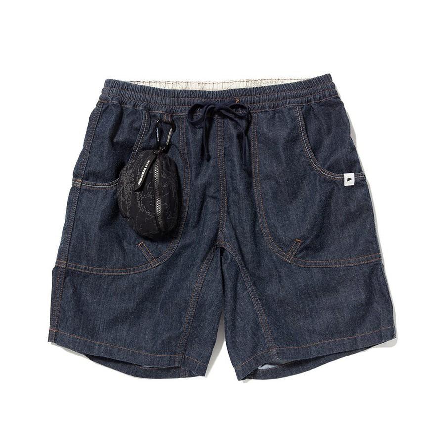 and wander ポイント10% / アンドワンダー・dry denim easy