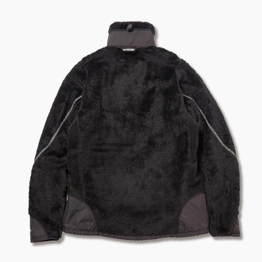 and wander（アンドワンダー） ポイント10% ハイロフトフリース