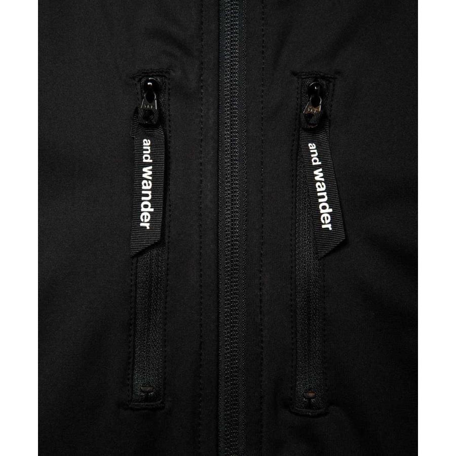 and wander（アンドワンダー） ポイント10% トレックジャケット 撥水