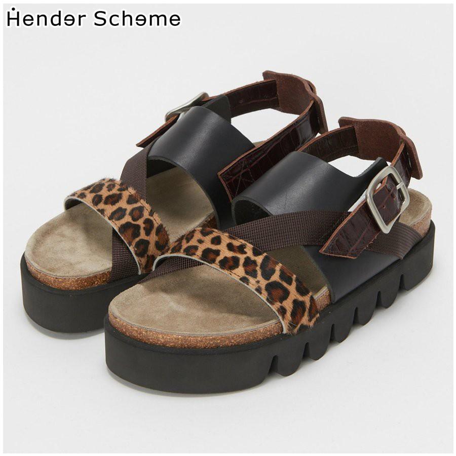 Hender Scheme tortoise サンダル　エンダースキーマ かまぼこソールが特徴的なHender Schemeのレザーサンダルを購入