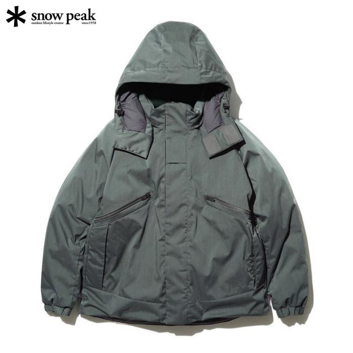  peak / エフアール2リットルダウンジャケット/M/ポリエステル/GRY/JK22AU001 10%OFF スノーピークアパレル エフアール2リットルダウンジャケット
