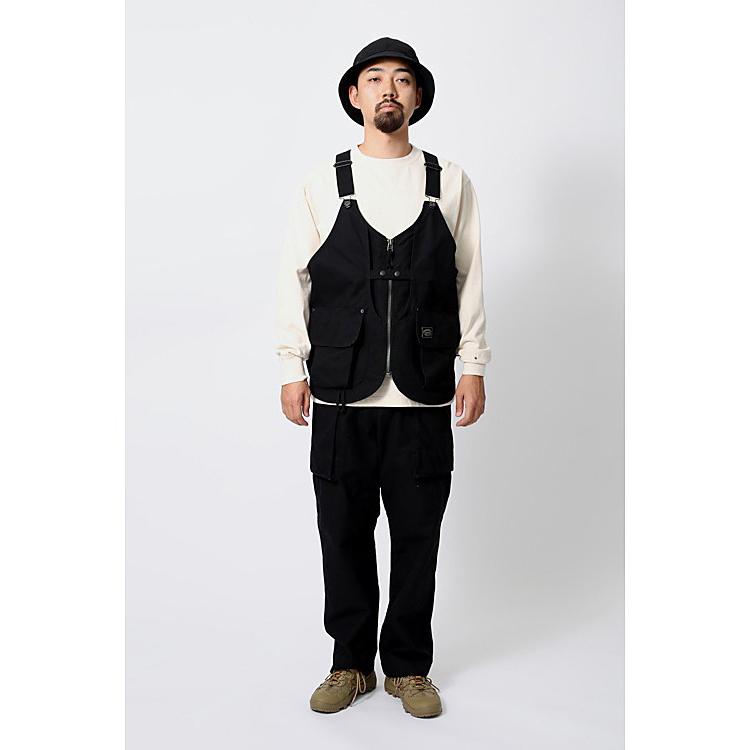 10%OFF スノーピークアパレル タキビキャンバスベスト フィールド