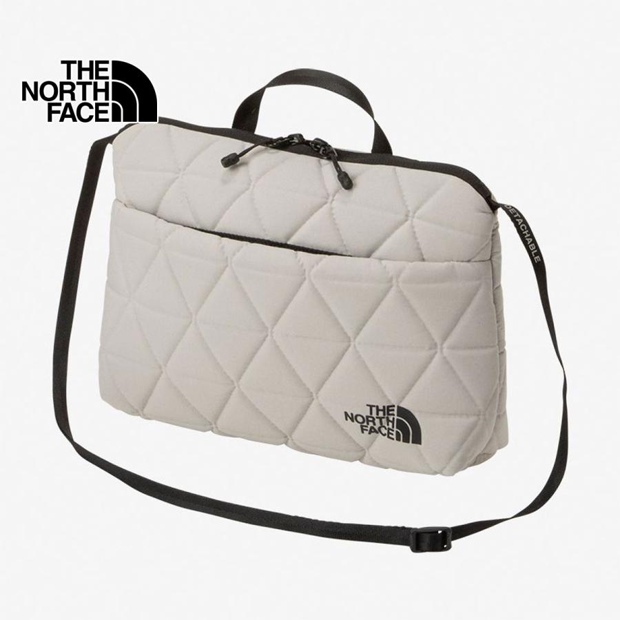 10%OFF ザ ノース フェイス ジオフェイスポーチ フォッシルアイボリー ショルダーバッグ 人気 PC周辺機器収納 THE NORTH FACE Geoface Pouch FI NM32356-FI | THE NORTH FACE