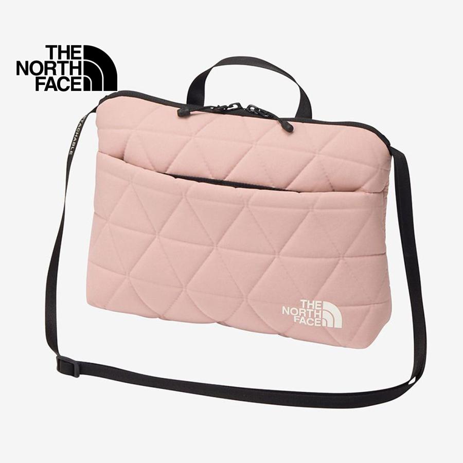 10%OFF ザ ノース フェイス ジオフェイスポーチ メタルピンク ショルダーバッグ レディース 人気 PC周辺機器収納 THE NORTH FACE Geoface Pouch MK NM32356-MK | THE NORTH FACE
