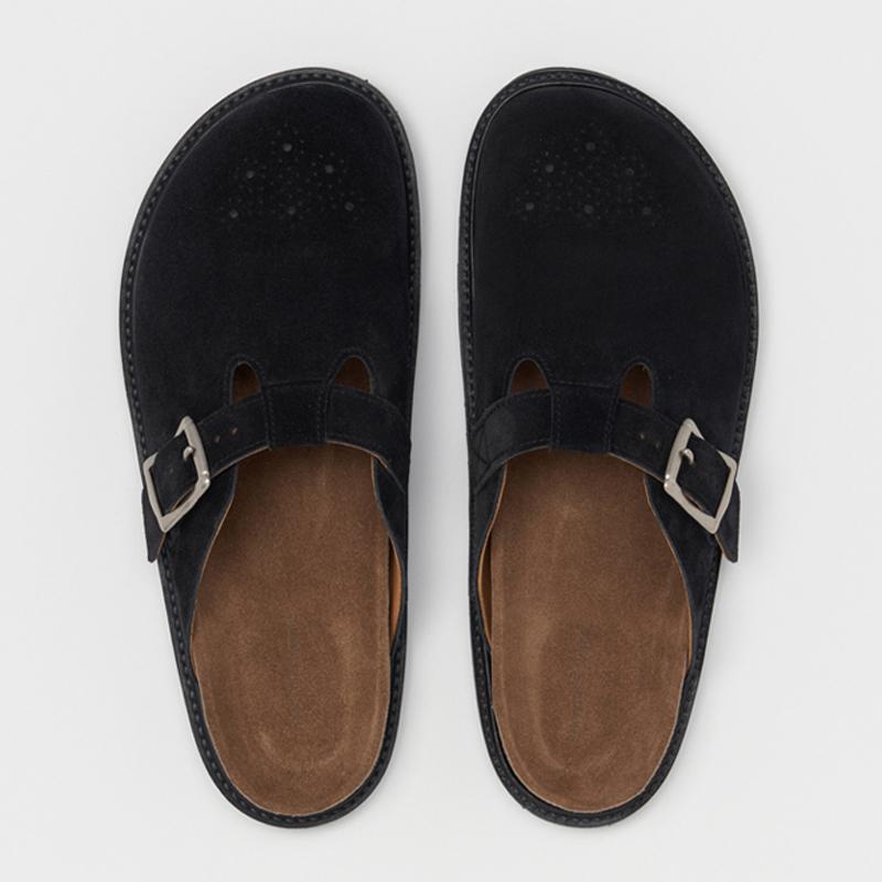 Hender Scheme（エンダースキーマ） バグズ スエード ブラック スキマ