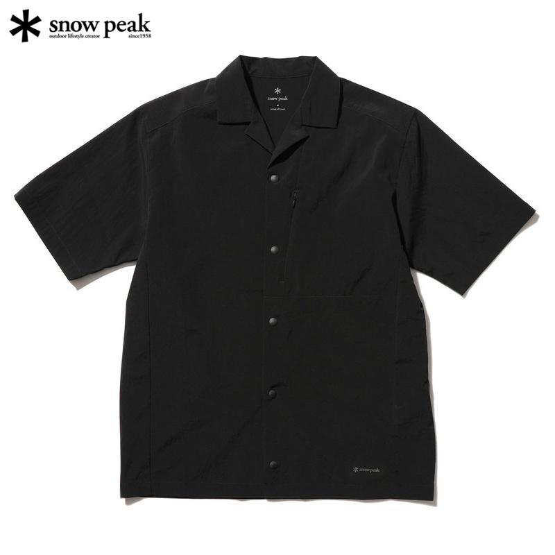  Peak ブリーザブル　クイックドライ　Tシャツ　ブラック　Ｌ snow peak snowpeak スノーピーク Breathable Quick Dry T-Shirt