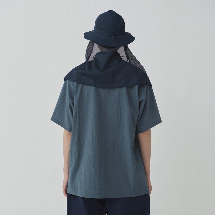 PING クイックドライ ブラックシャツ 3L NON IRON QUICK DRY JERSEY サックスピンストライプシャツ