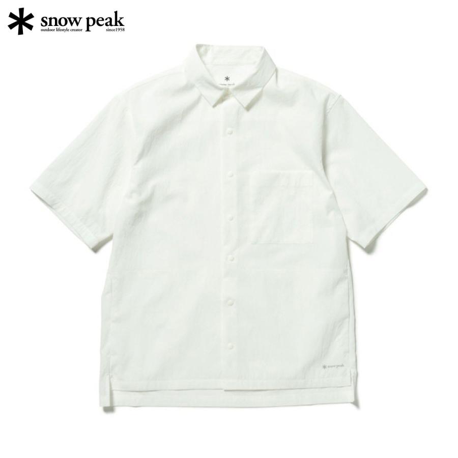 20％OFF スノーピーク ブリーザブルクイックドライシャツ ホワイト