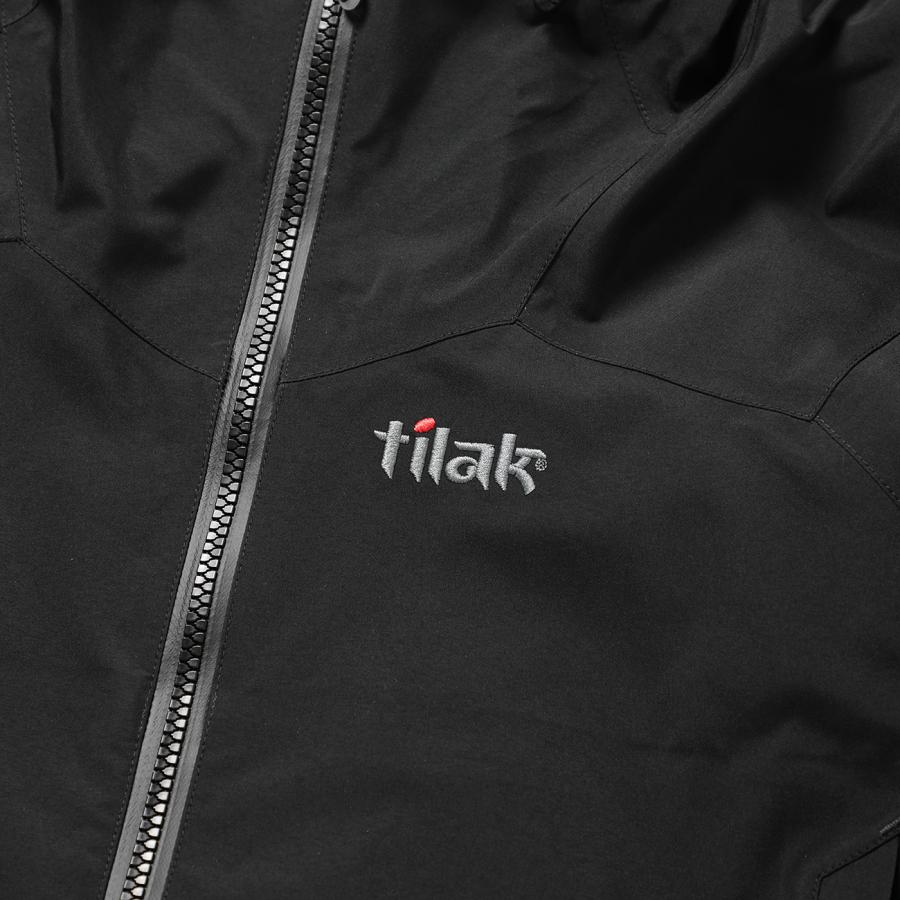 ポイント10% ティラック ストームジャケット キャビアブラック メンズ ゴアテックス 国内正規品 アウトドア tilak Storm Jacket Caviar Black STORMJACKET-CB | tilak | 03