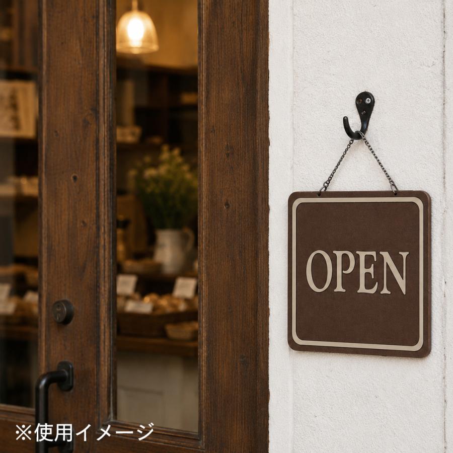 オープン・クローズ札 1 営業中・準備中看板 ドアプレート openclose