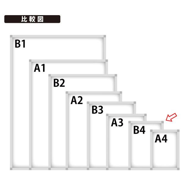 スライドパネル／B4サイズ パネル 額縁 ポスターパネル ポスター