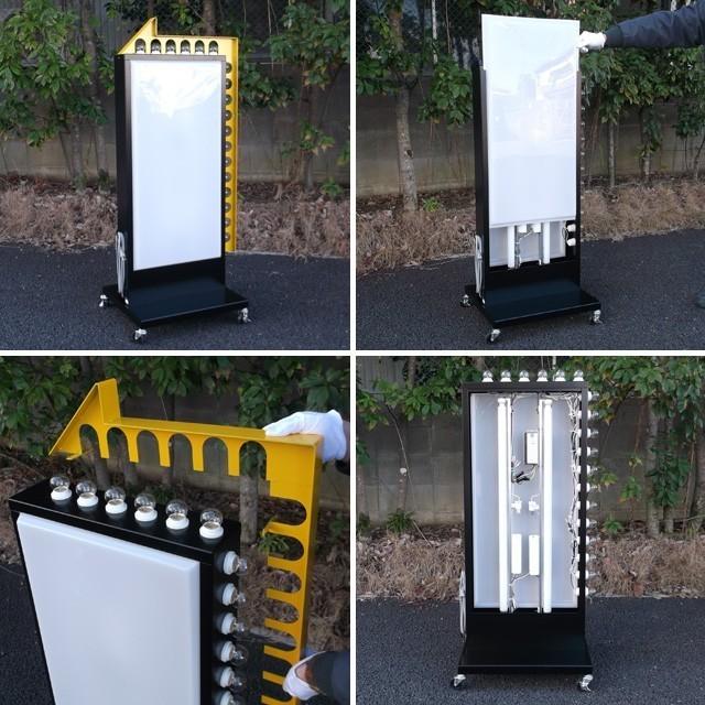 Lee EDWIN 電飾 看板 店頭販促品 オブジェ 幅150×奥行10×42cm