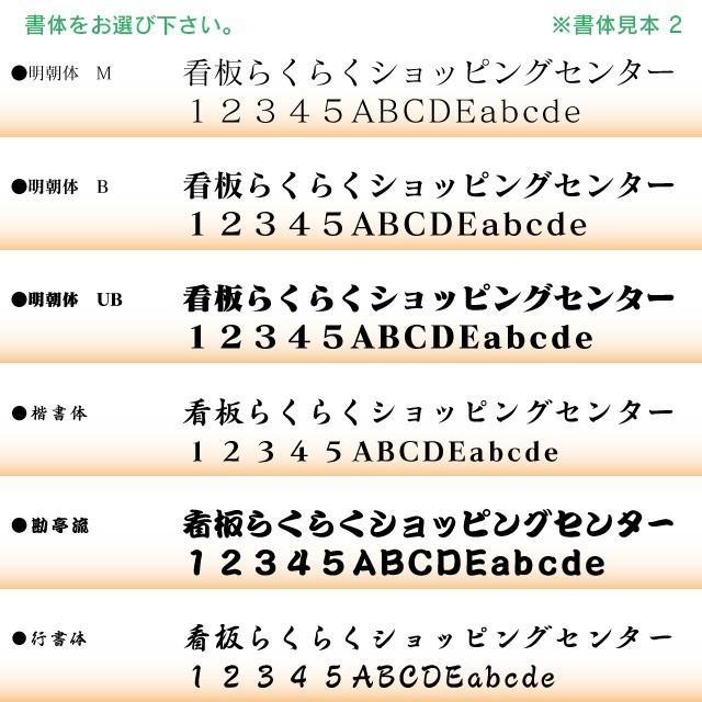 厚さ3cmカルプ文字（中）／タテ20cm×ヨコ20cm以内  立体文字  箱文字  店舗用看板  オーダー看板  オリジナル看板｜6111185｜08