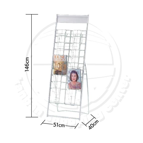 カタログスタンド（A4判2列10段） パンフレットスタンド カタログ入れ