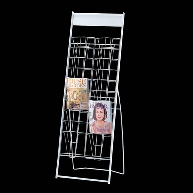 カタログスタンド（A4判2列10段） パンフレットスタンド カタログ入れ