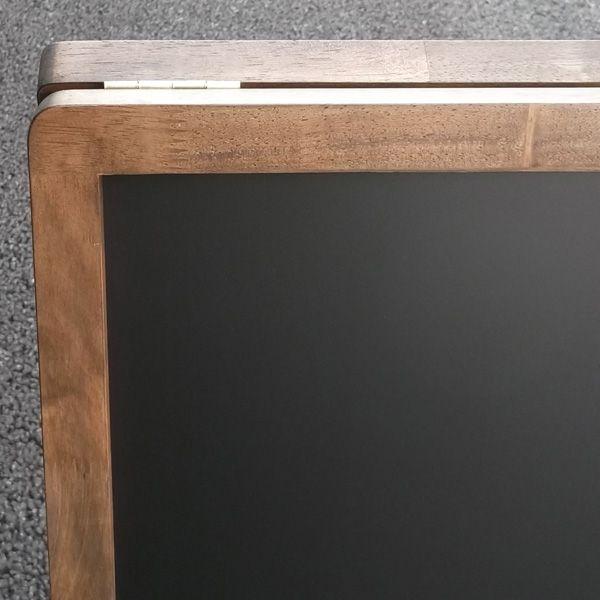 アンティーク調マーカースタンド看板(L) ブラックボード 黒板 おしゃれ