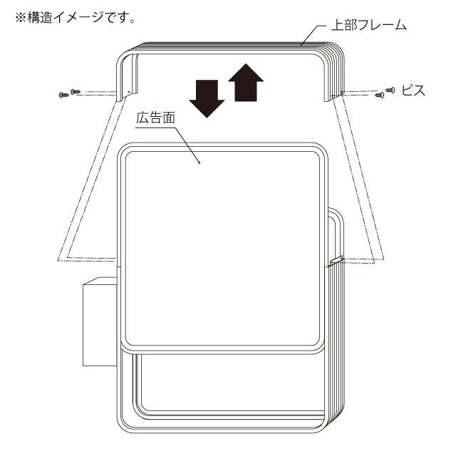 LED角型突き出し看板 S（デザイン・貼り加工込み） 袖看板 角型看板 電