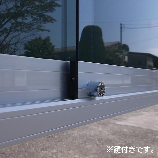 自立式引違い型アルミ掲示板（SS）_5
