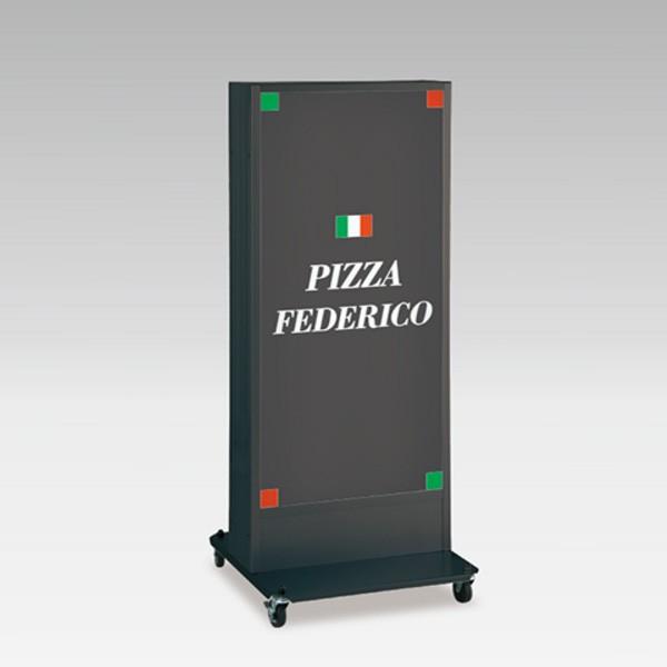 デザイン・貼り加工込みLED電飾スタンド看板（L） 電飾看板 立て看板