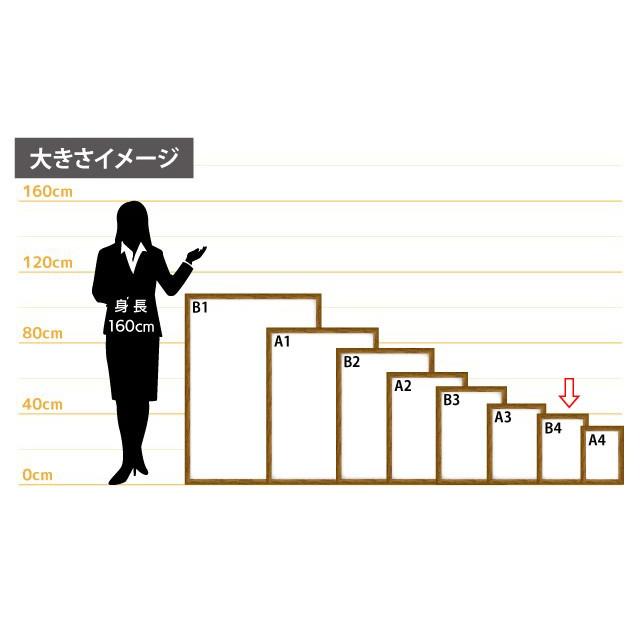 背板取り外し式額縁／B4サイズ パネル 額縁 ポスターパネル ポスター