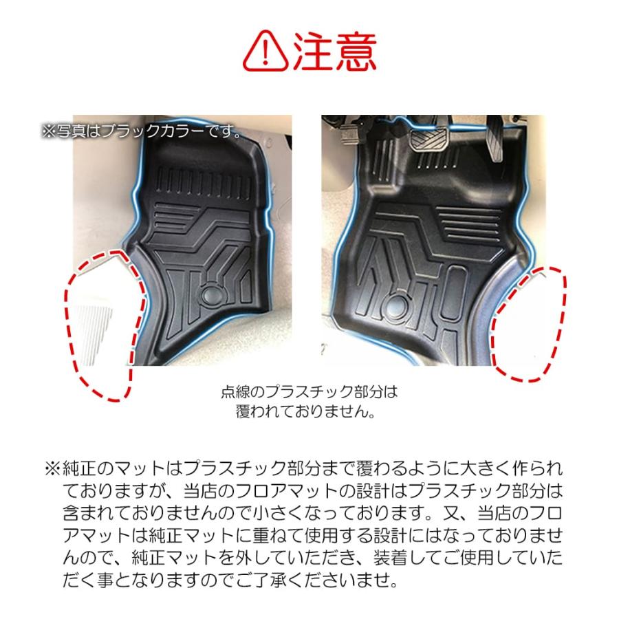 エブリイワゴン 【キャメル】 3D フロアマット 4枚 DA17W スズキ TPE