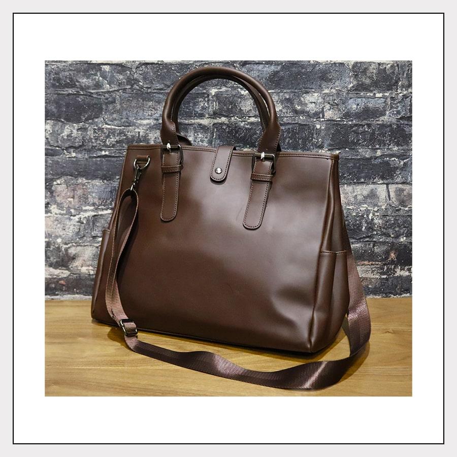 未使用保管品✨ヨータ　 2way ビジネスバッグ ショルダーバッグ ブラウン系 ショルダーバッグ 2way ブラウン 茶色 バッグ メンズ ビジネスバック