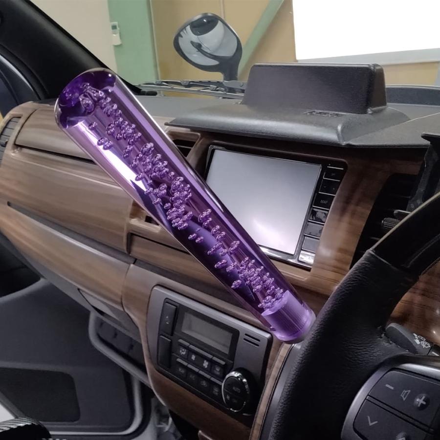 ライティングユニットセット】 クリスタル シフトノブ 250mm ロング