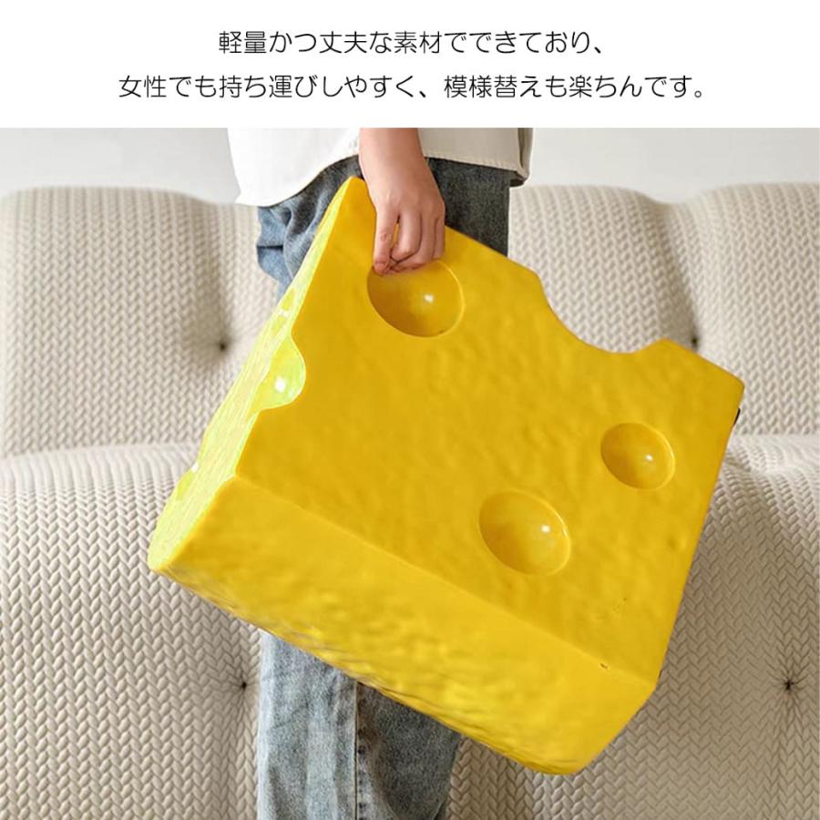 Sサイズ】 チーズ型 サイドテーブル CHEESE SIDE TABLE 机 ティー