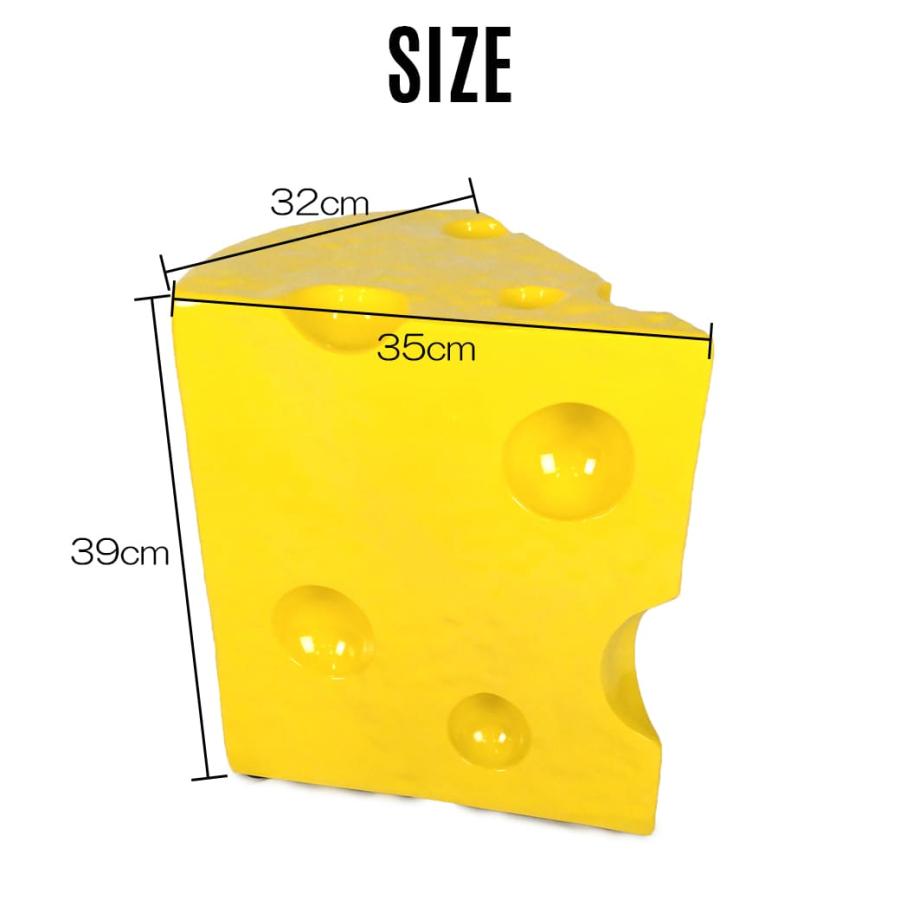 Sサイズ】 チーズ型 サイドテーブル CHEESE SIDE TABLE 机 ティー