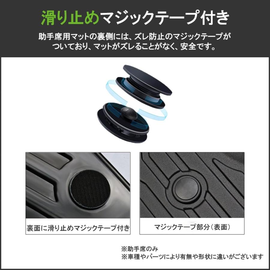 ヴェゼル 3Dフロアマット 新型ヴェゼル RV3 RV4 e:HEV RV5 RV6 3枚 
