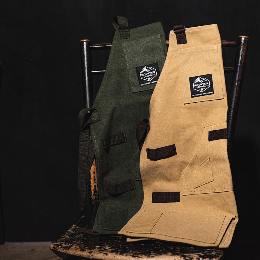 アウトドア  コットン キャンバス エプロン｜DIY キャンプ 作業用 エプロン メンズ アウトドア 便利 おしゃれ かっこいい プレゼント ワークエプロン |  | 04