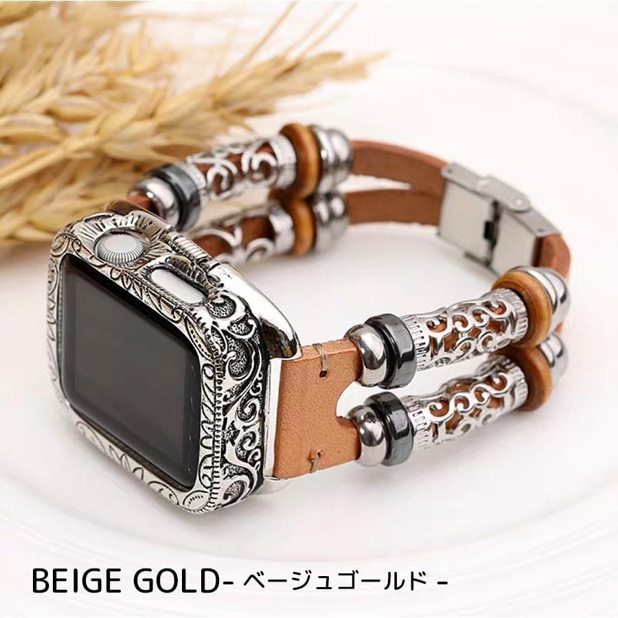 アップルウォッチバンド｜APPLE WATCH BAND｜レトロ アメリカン ベルト バンド メンズ シルバー アクセサリー ブレスレット トライバル かっこいい 42mm 44mm |  | 06