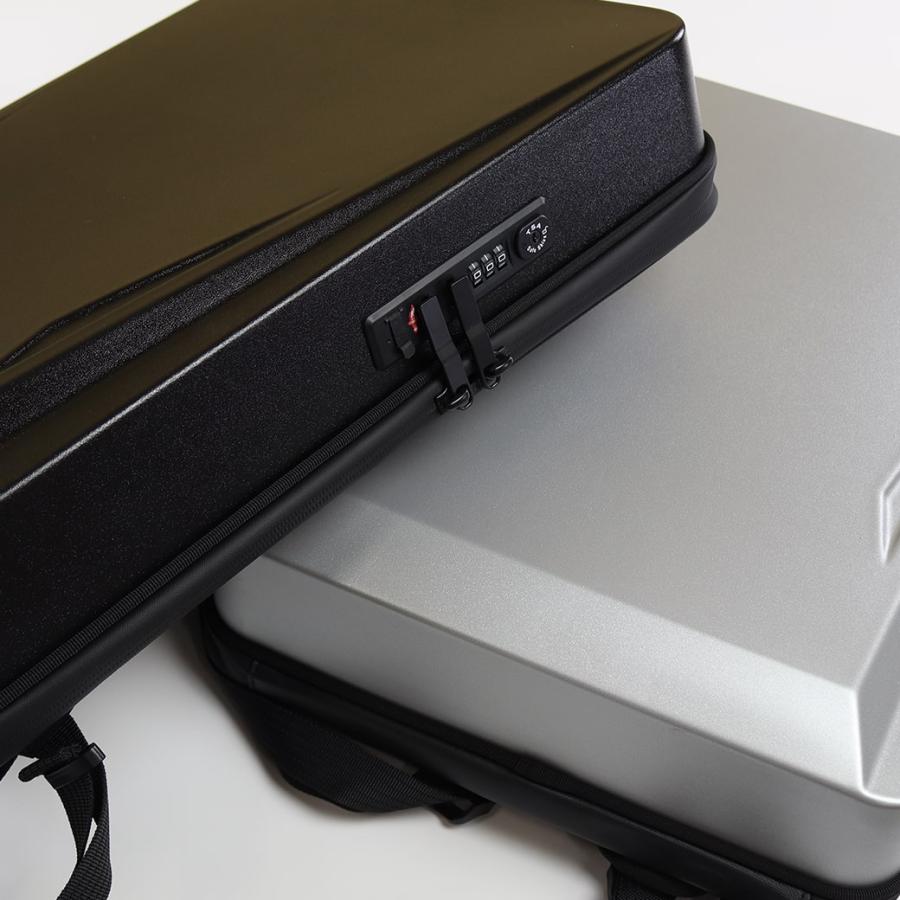 ハードシェル バックパック ショルダー USB 充電 TSAロック 海外旅行