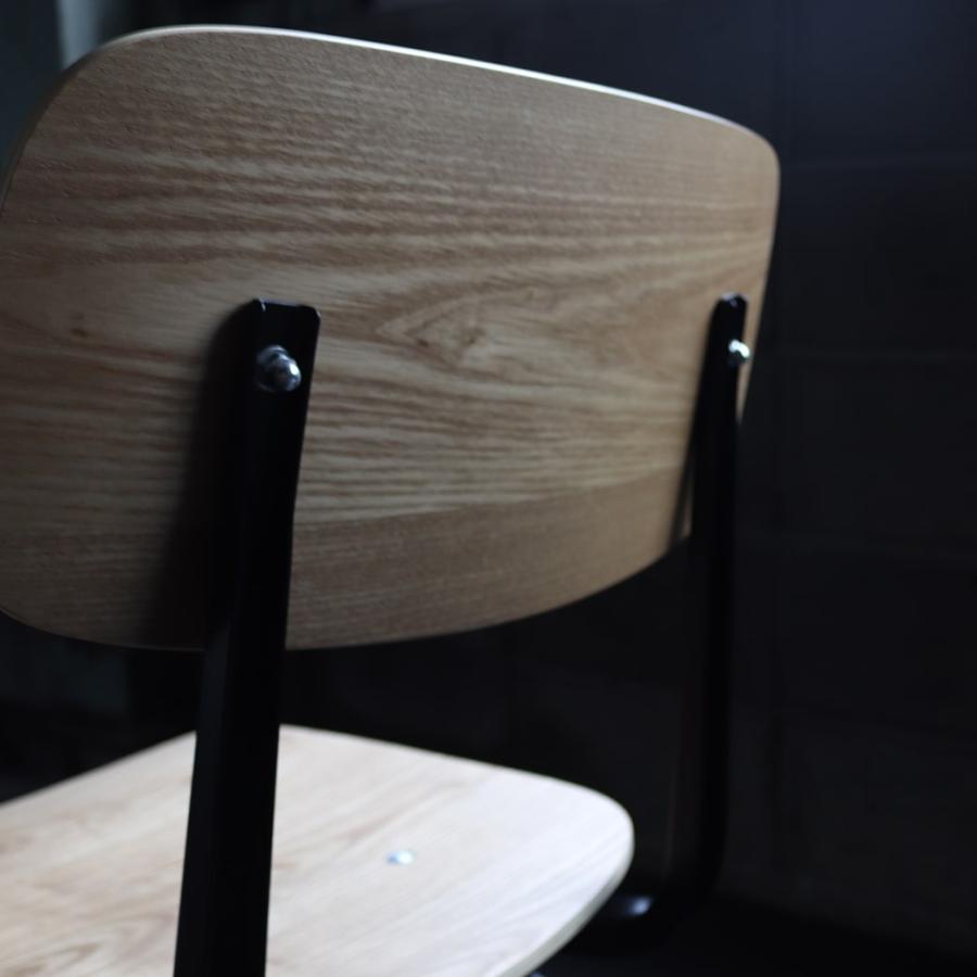 ダイニングチェア インテリア ダイニング リビング｜木 鉄 レトロ インダストリアル アンティーク 椅子 ヴィンテージ ウッド アイアン チェア 人体工学 シンプル |  | 05