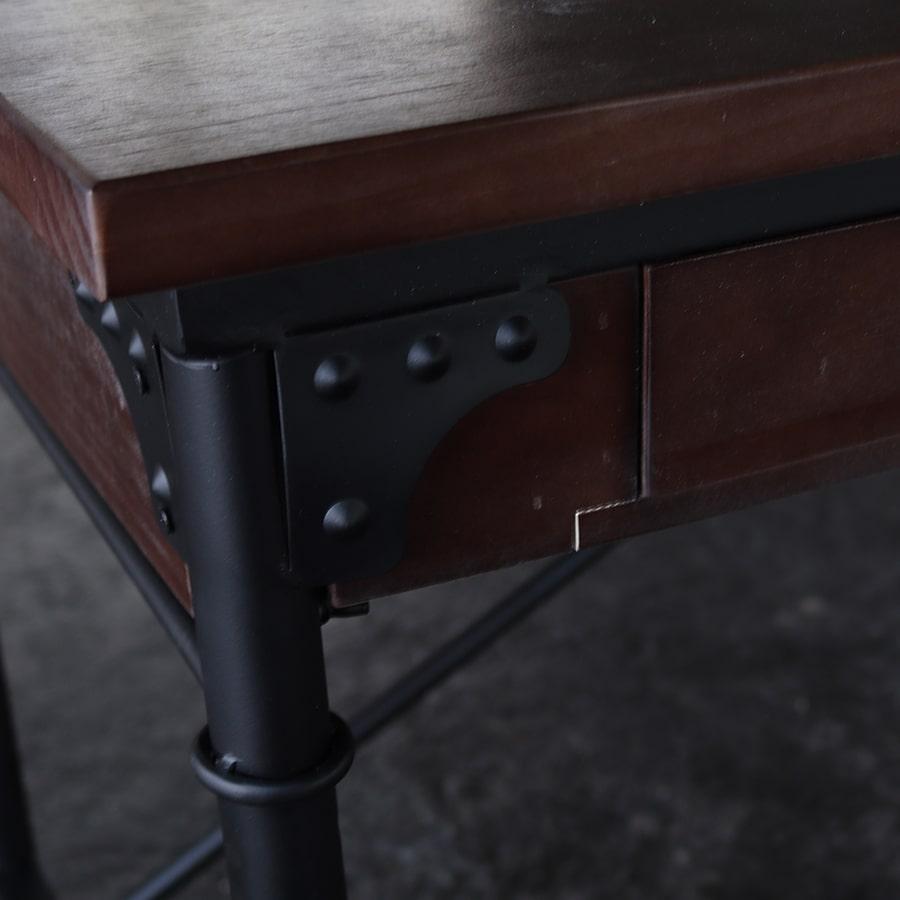 横幅140cm】ヴィンテージ アイアンウッドデスク｜VINTAGE IRON WOOD