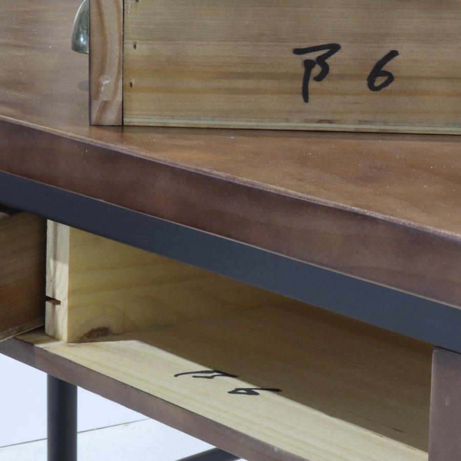 横幅140cm】ヴィンテージ アイアンウッドデスク｜VINTAGE IRON WOOD