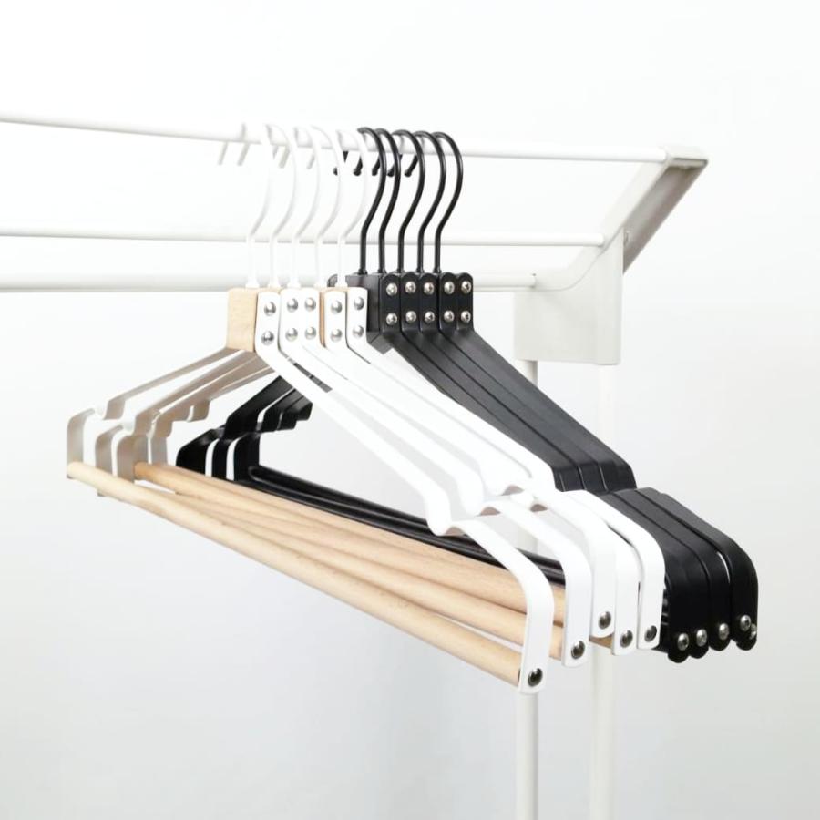 5本セット】アイアンウッドハンガー｜IRON WOOD HANGER｜レトロ