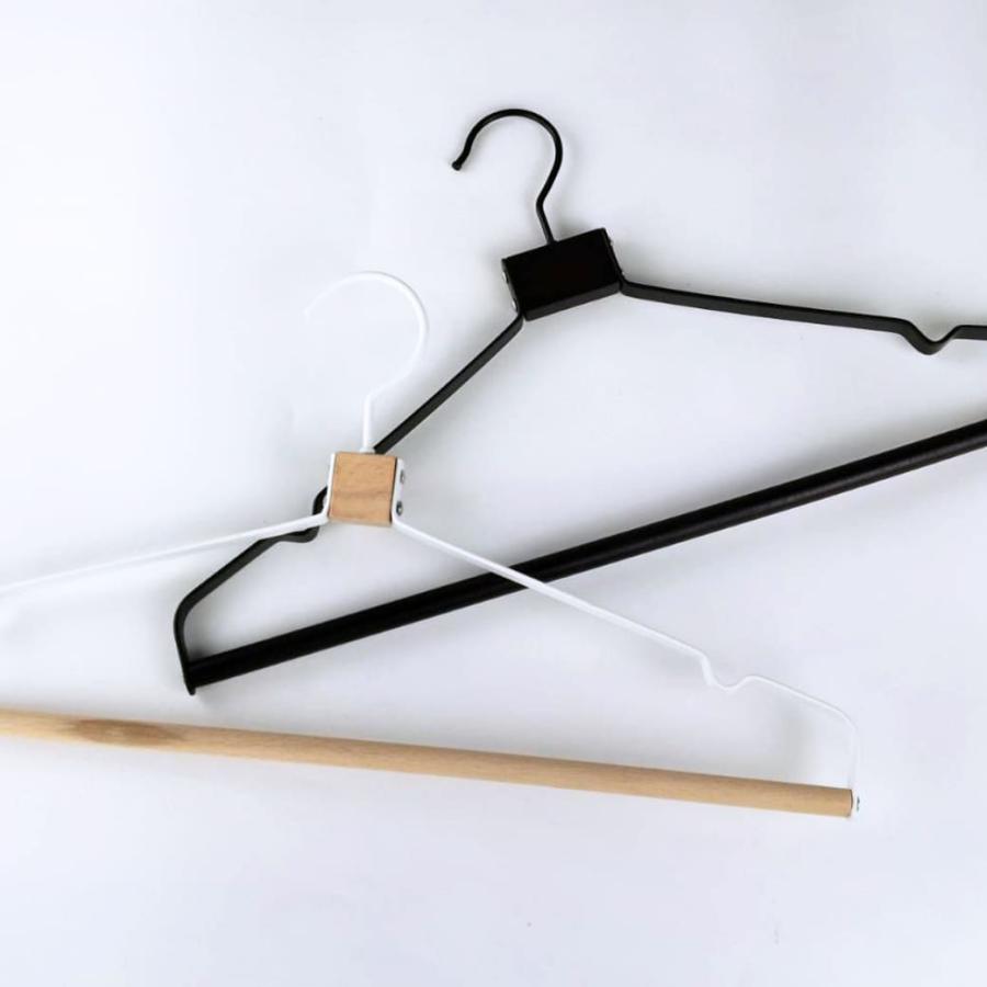 5本セット】アイアンウッドハンガー｜IRON WOOD HANGER｜レトロ